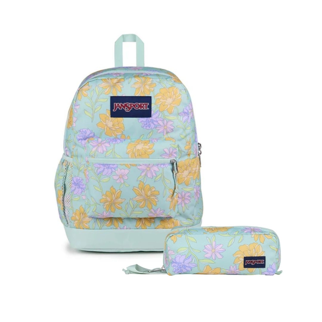 FADED FLORAL FRESH MINT BUNDLE - JanSport Colombia - JS0A47LW-JS0A85O6-KU7