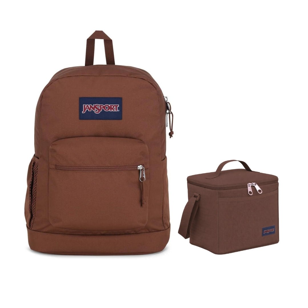 CROSS TOWN PLUS BASIC BROWN BUNDLE - JanSport Colombia - JS0A7ZNZ-JS0A85O3-JS0A85O6-GM5