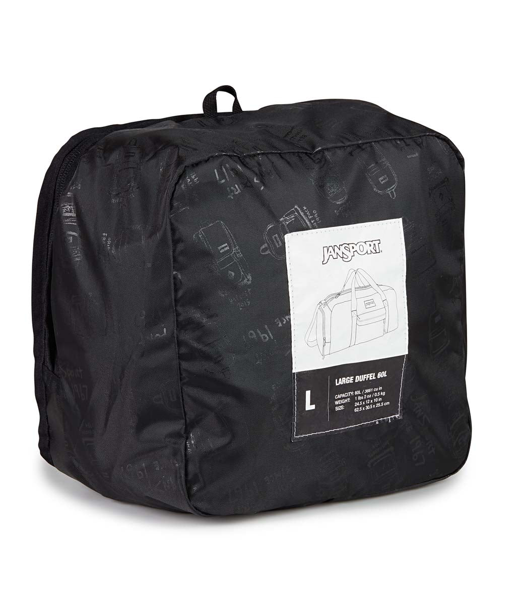 WEEKENDER LARGE DUFFEL BLACK - JanSport Colombia - JS0A85VE-008
