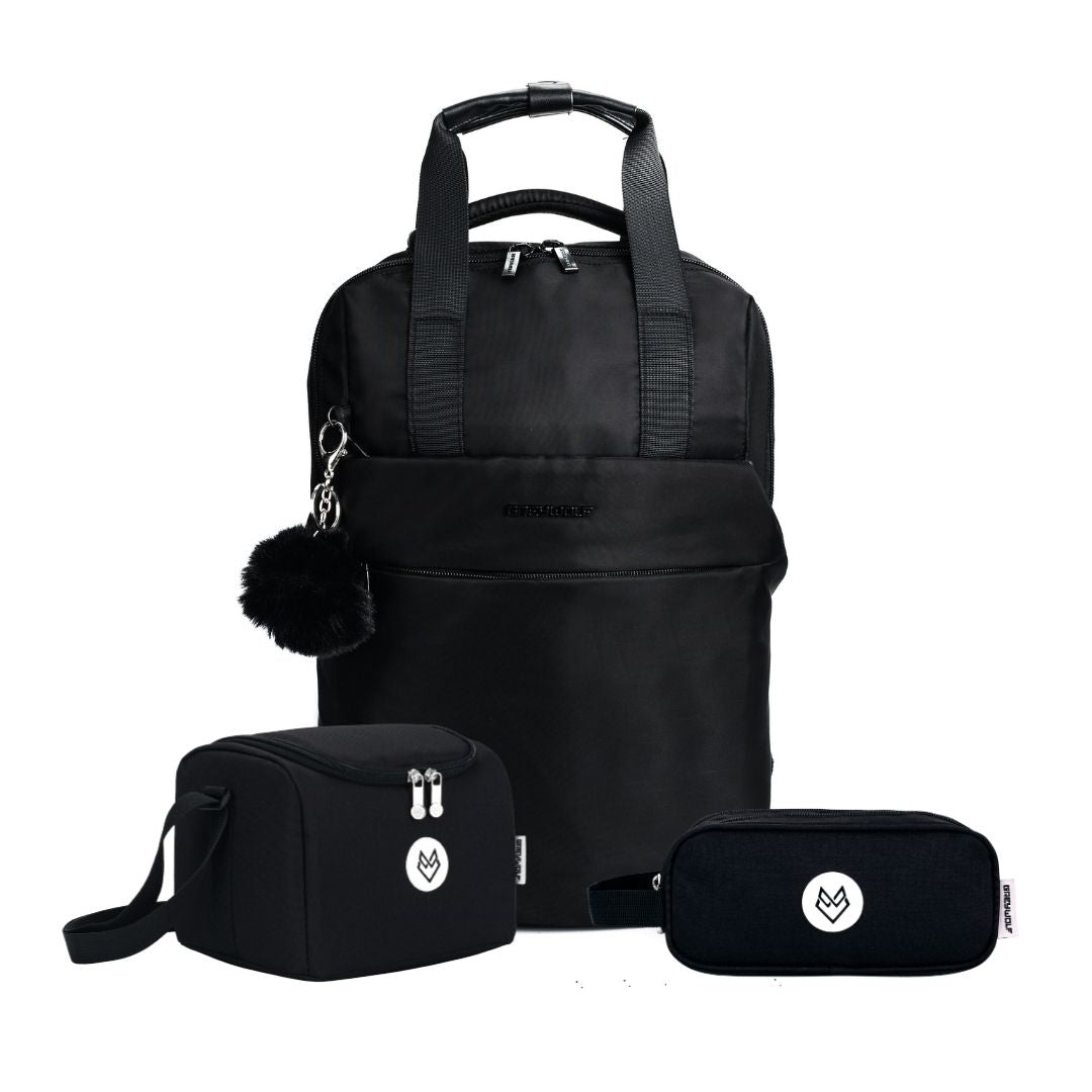 SET TOTE BLACK