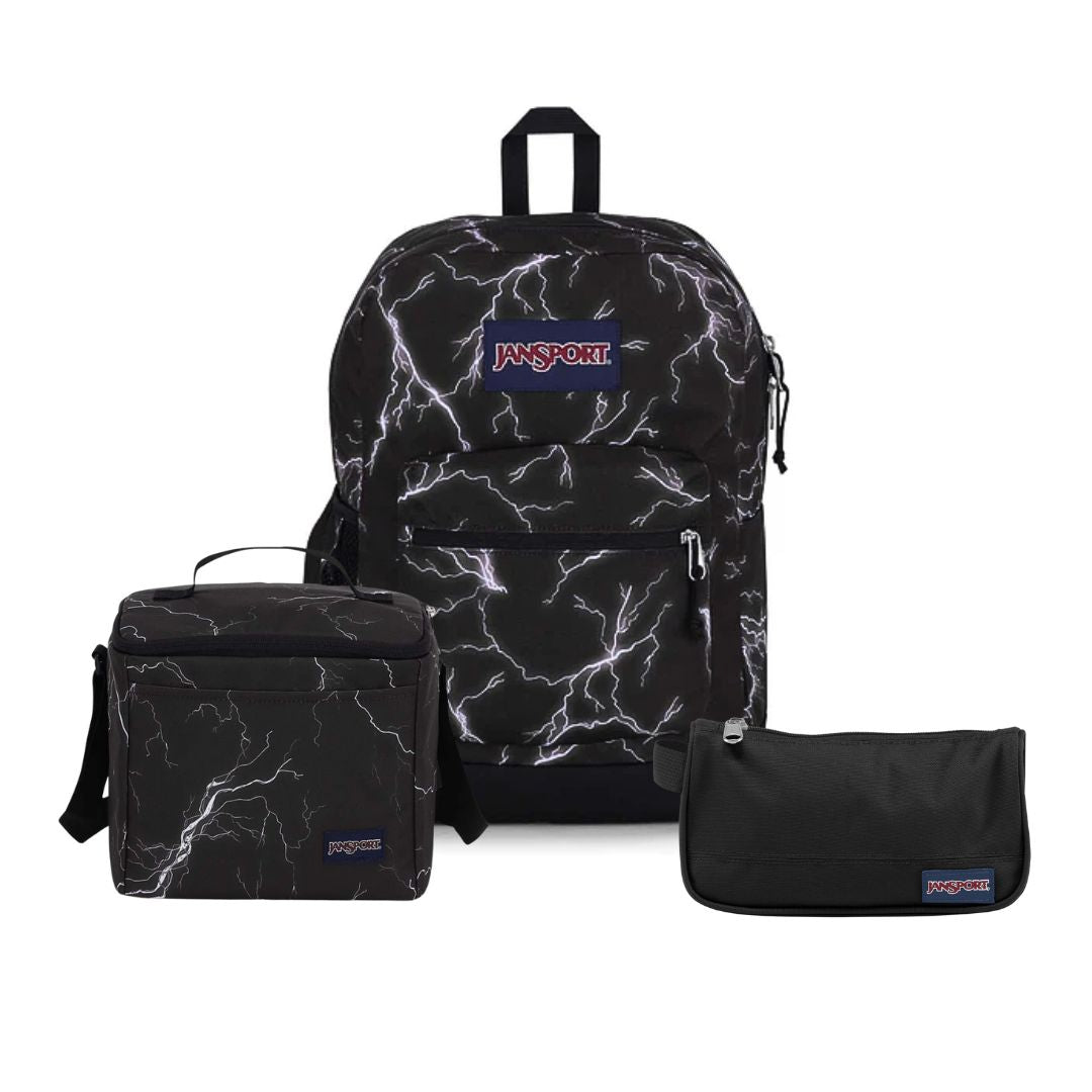 CROSS TOWN PLUS ELECTRIC BOLTS BUNDLE - JanSport Colombia - JS00T49B-008-JS0A7ZNZ-GY7-JS0A85O3-GY7