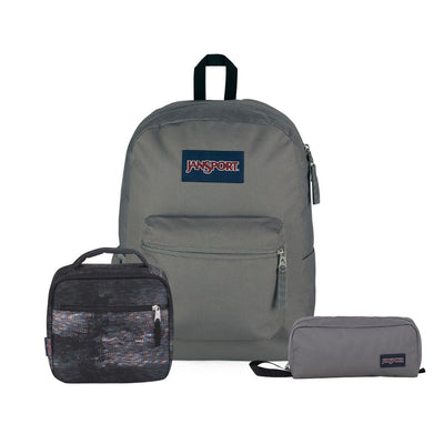 CROSS TOWN GRAPHITE GREY BUNDLE - JanSport Colombia - JS0A47LW-7H6-JS0A2WJX-AB6-JS0A85O6-7H6