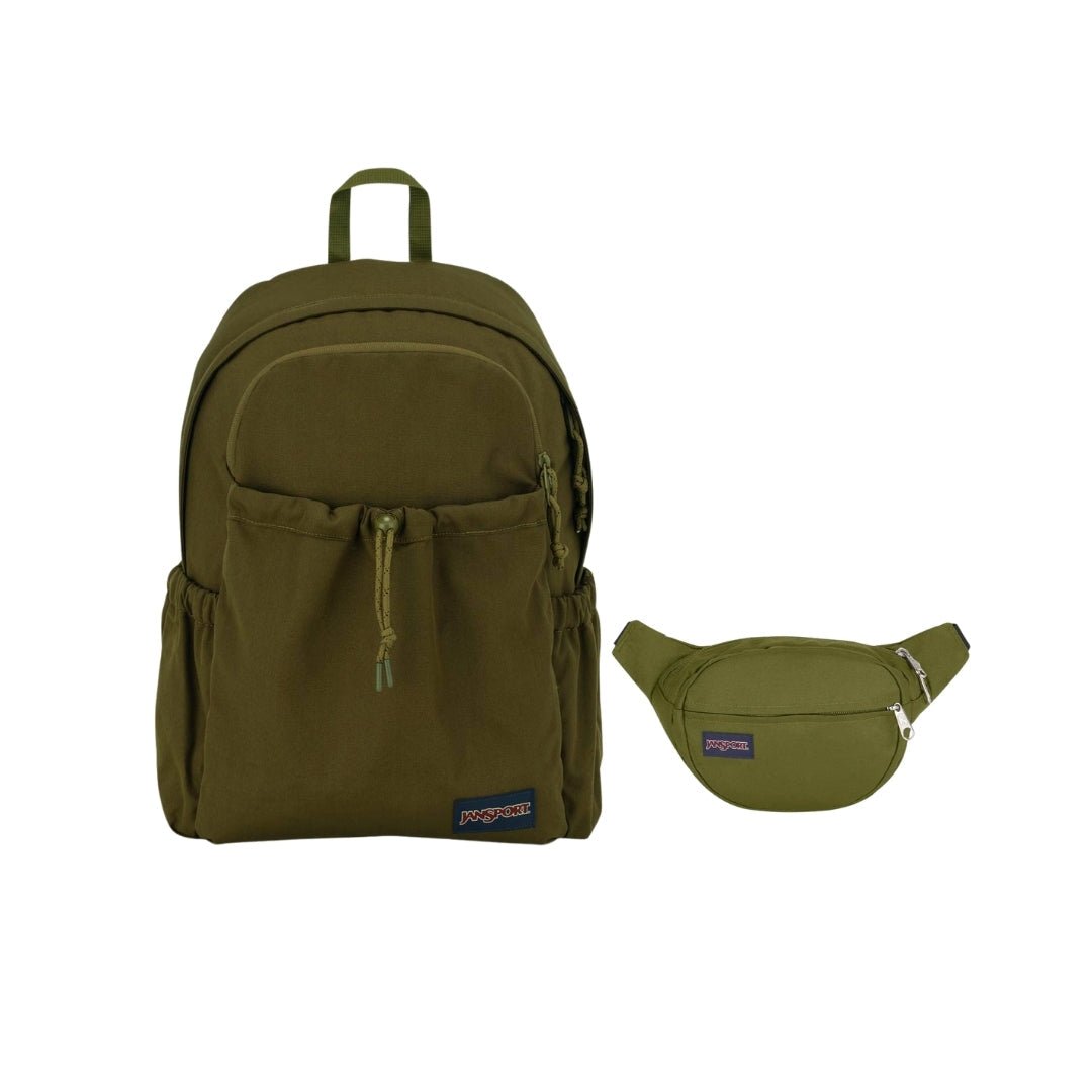 LOUNGE PACK ARMY GREEN BUNDLE - JanSport Colombia - JS0A85NY-JS0A85O3-JS0A85O6-JS00TAN1-7G5