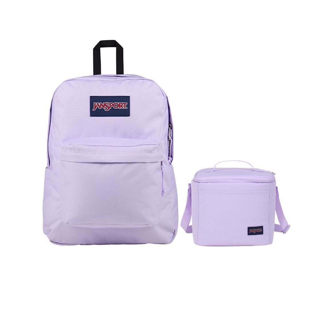 SUPERBREAK PASTEL LILAC BUNDLE - JanSport Colombia - JS0A4QUT-5M9-JS0A85O3-5M9