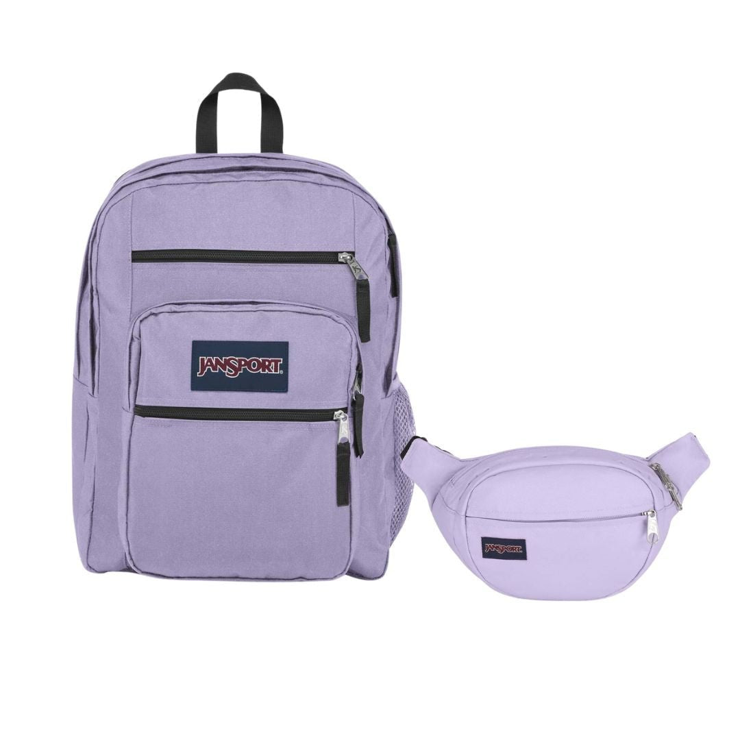 BIG STUNDENT PASTEL LILAC BUNDLE - JanSport Colombia - JS0A47JK-5M9-JS00TAN1-5M9
