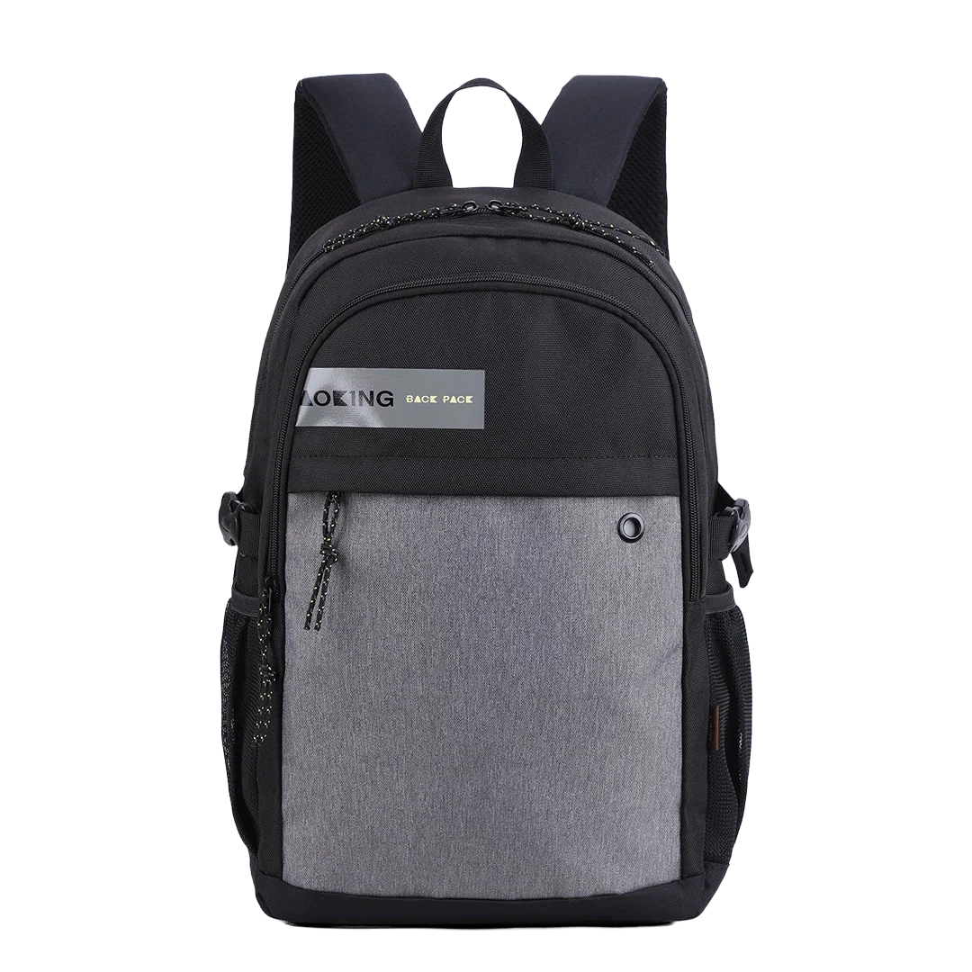 Aoking Modern Mochila Escolar o Universitaria para Laptop#color_black/grey