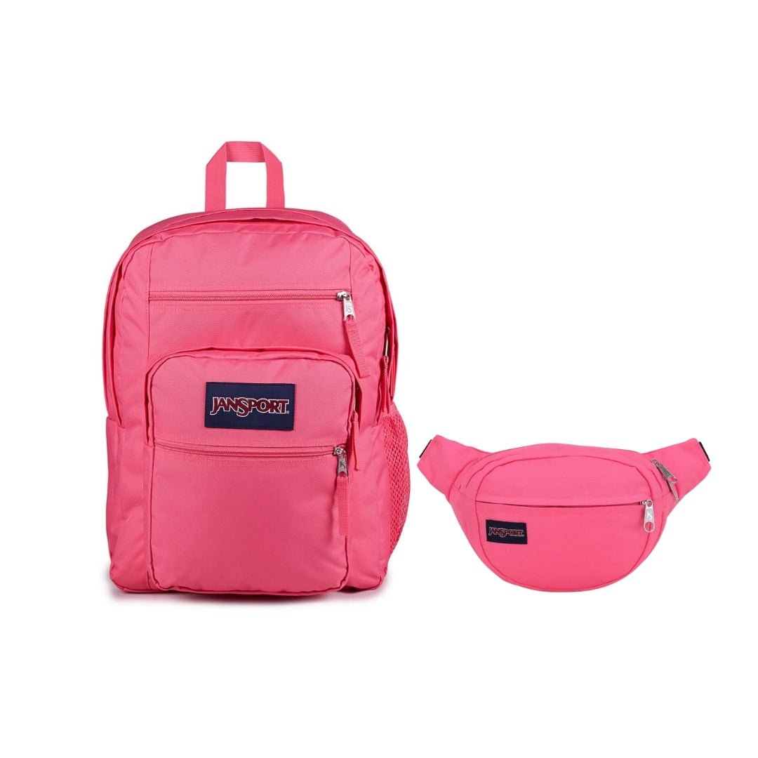 BIG STUDENT POSH PINK BUNDLE - JanSport Colombia - JS0A47JK-JS0A85O3-JS00TAN1-EX4