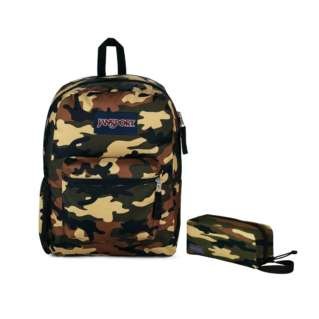 BUCKSHOT CAMO BUNDLE - JanSport Colombia - JS0A47LW-JS0A85O3-JS0A85O6-JS00TAN1-7Z10