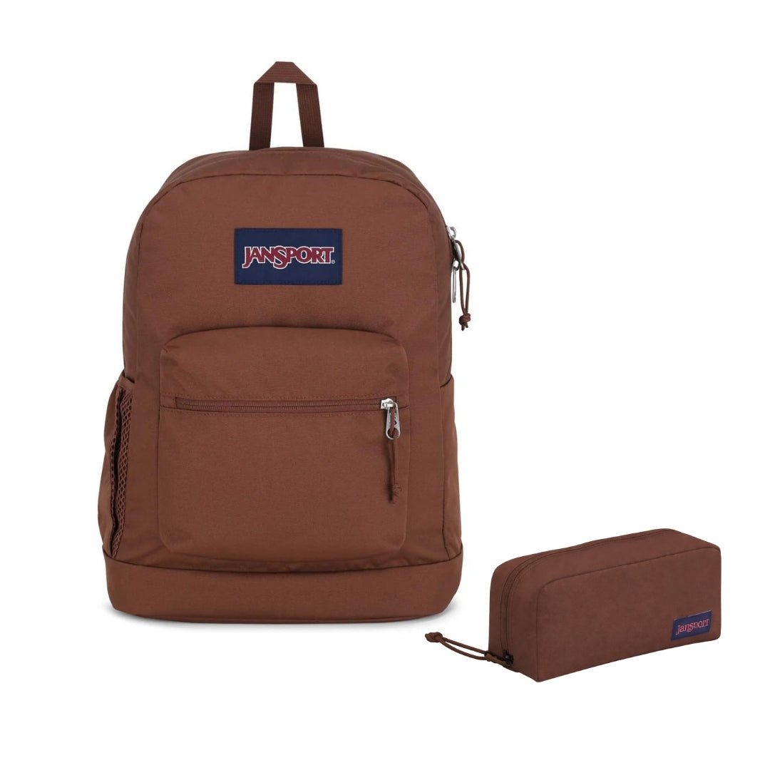 CROSS TOWN PLUS BASIC BROWN BUNDLE - JanSport Colombia - JS0A7ZNZ-JS0A85O3-JS0A85O6-GM6