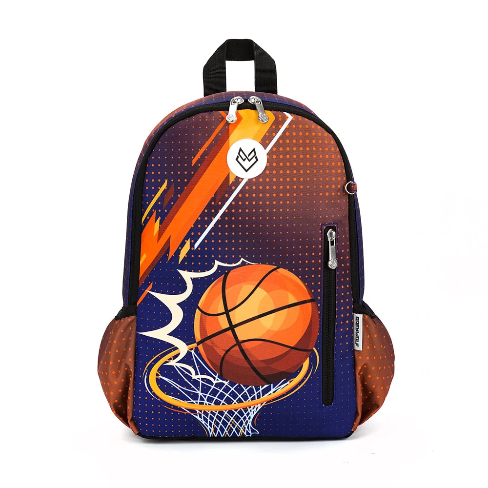 Greywolf Mochila Compact Escolar#color_basketball