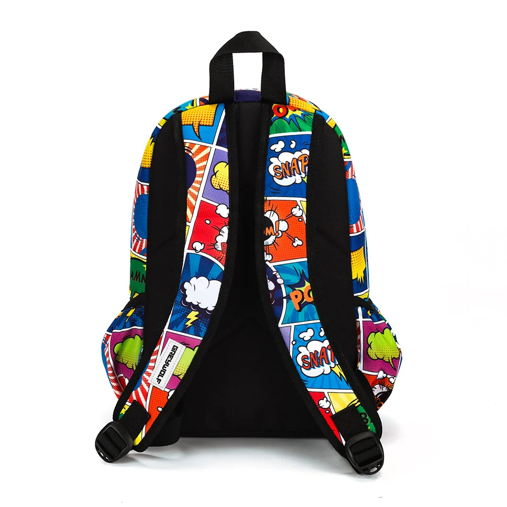 Greywolf Mochila Compact Escolar#color_comics