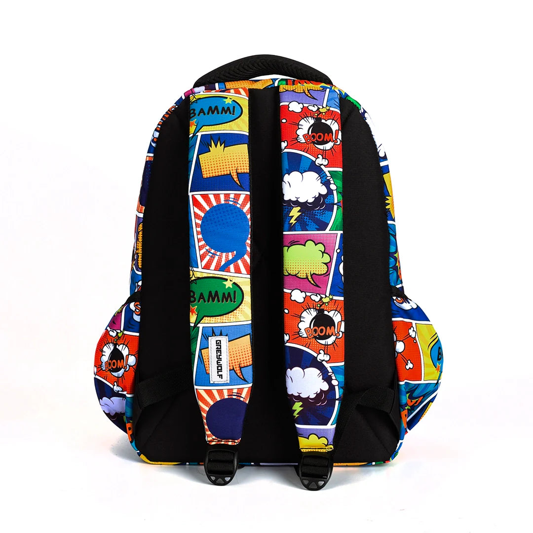 Greywolf Mochila Blazer Escolar#color_comics