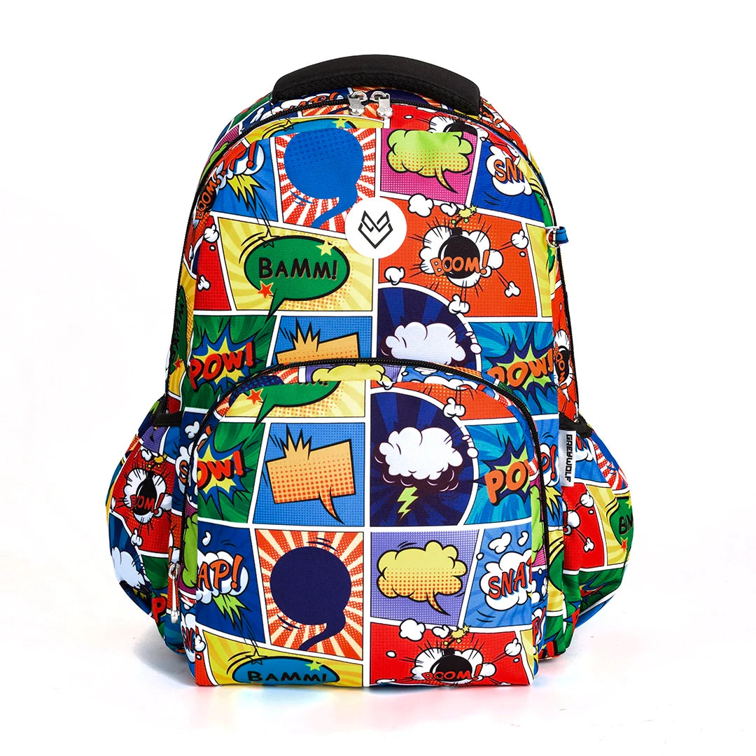 Greywolf Mochila Blazer Escolar#color_comics