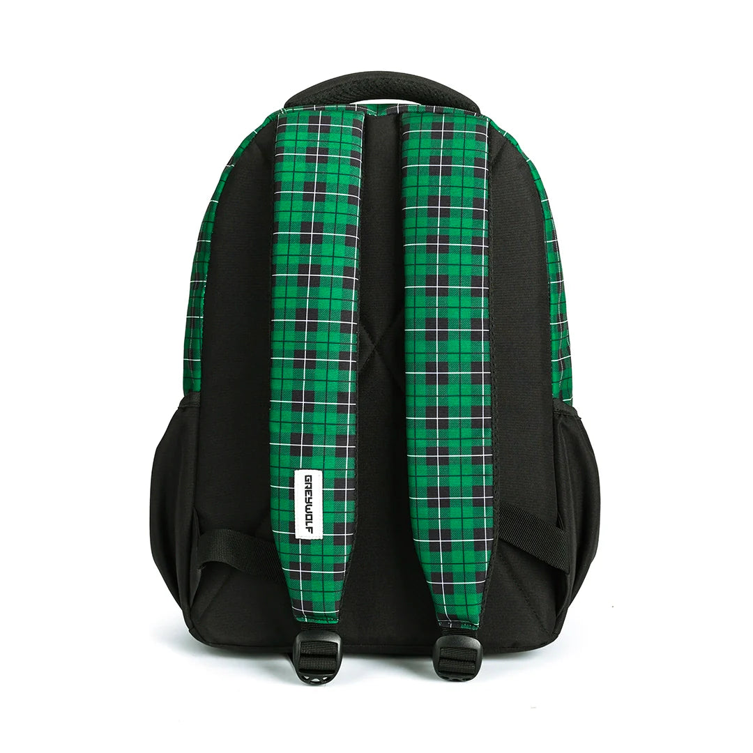 Greywolf Mochila Blazer Escolar#color_green-squares