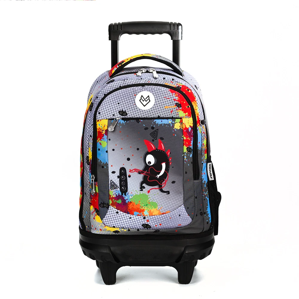 Greywolf Mochila de Ruedas Escolar#color_monster