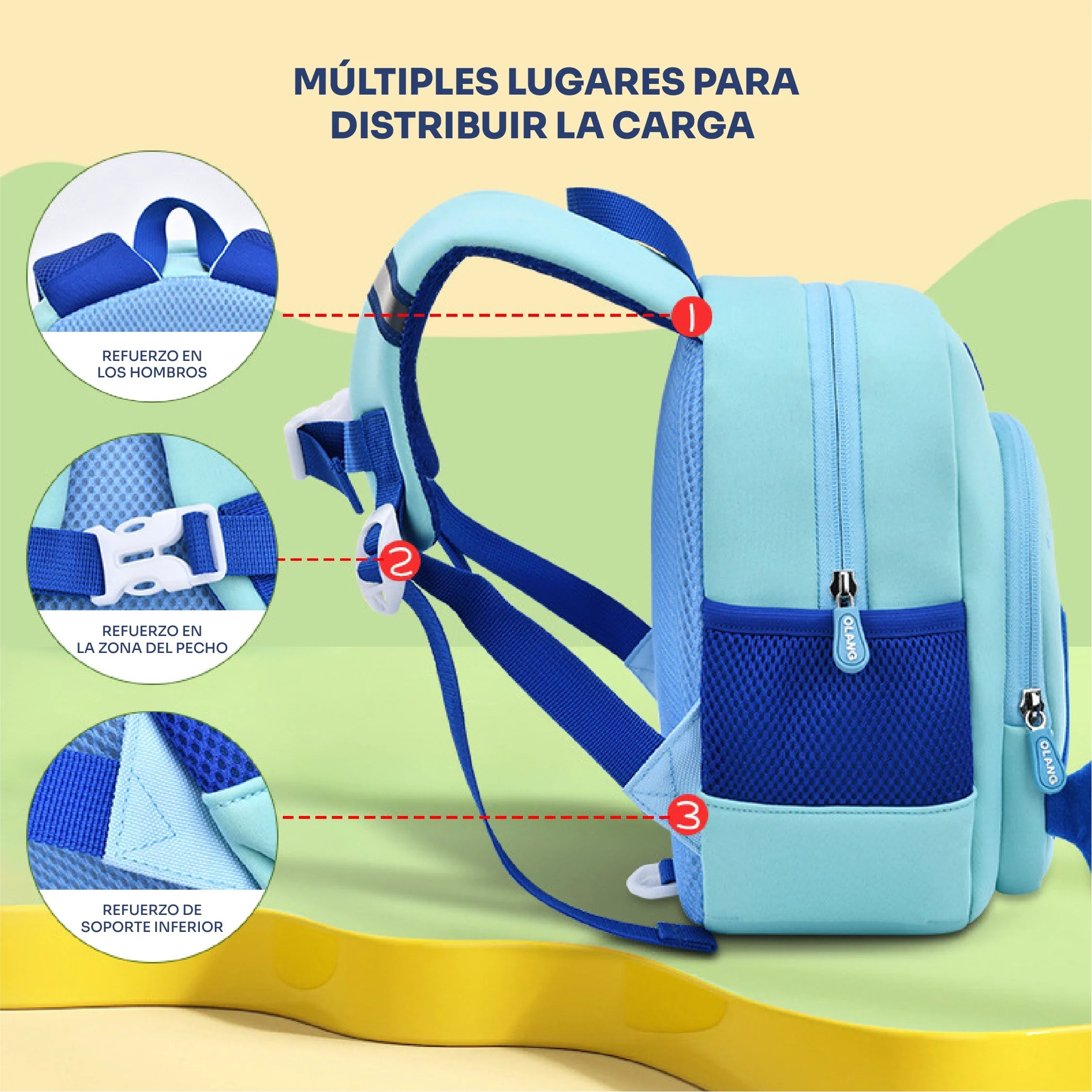 Olang Mochila Preescolar y Escolar#color_red