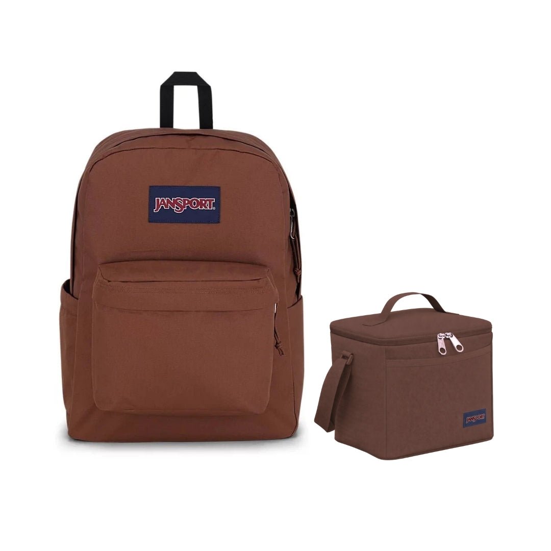 SUPERBREAK PLUS BASIC BROWN BUNDLE - JanSport Colombia - JS0A4QUE-JS0A85O3-JS0A85O6-GM5
