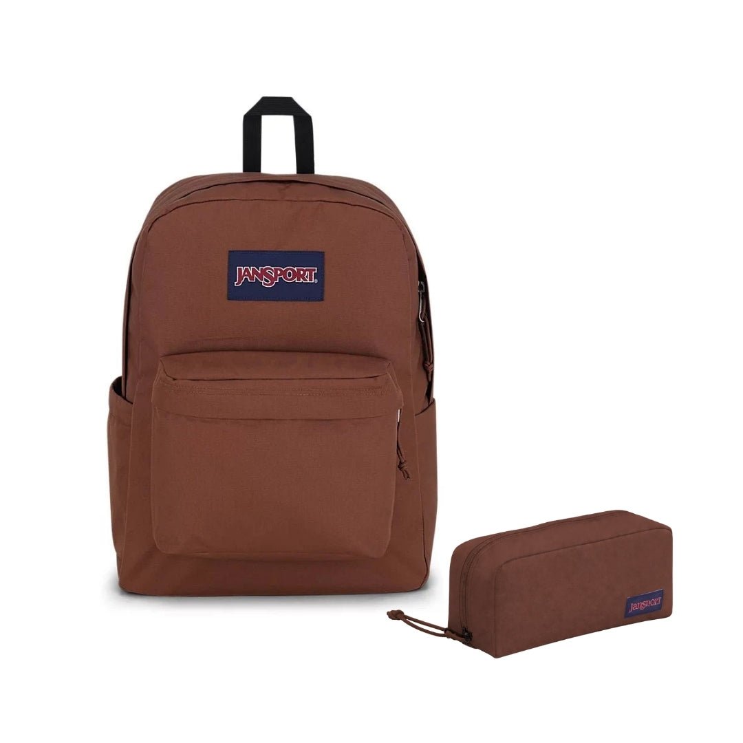 SUPERBREAK PLUS BASIC BROWN BUNDLE - JanSport Colombia - JS0A4QUE-JS0A85O3-JS0A85O6-GM6