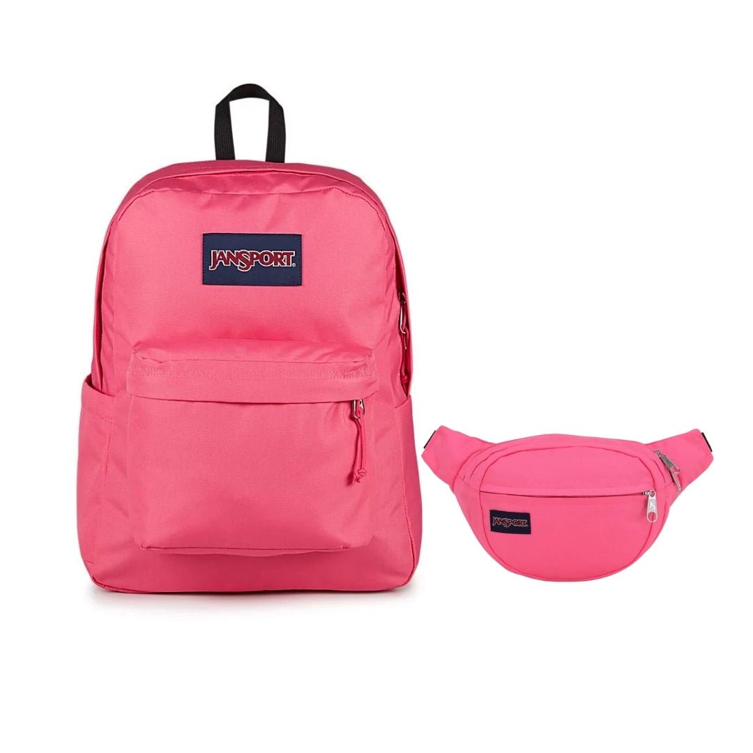 SUPERBREAK PLUS POSH PINK BUNDLE - JanSport Colombia - JS0A4QUE-JS0A85O3-JS00TAN1-EX4
